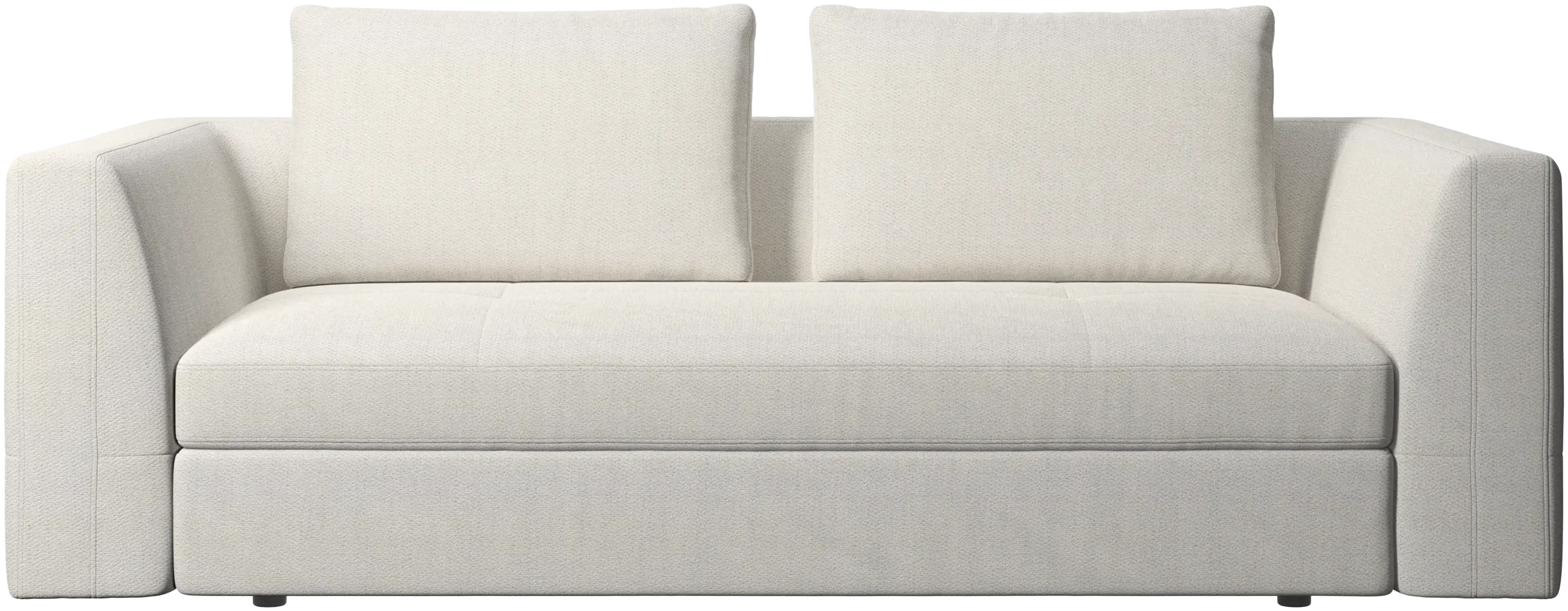 Bergamo sofa with round lounging unit,ライト | ボーコンセプト